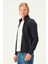 Lacivert Lacoste Interlok Double Face Kumaş Hırka 2