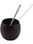 Ahşap Yerba Mate Çay Seti El Yapımı Doğal Ahşap Kahve Su Mate Kaşıklı Bardak Bombilla Fırça 200 ml (Derin) (Yurt Dışından) 1