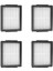 4 Adet Hepa Filtre Yedek Parçaları I3/ı3 +/ı4/ı7/ı7 +/e5/e6/e7 Robot Vakum Yedek Parça Aksesuarları (Yurt Dışından) 1
