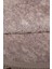 Nova Kahve Yuvarlak 100X100 cm Ponpon Saçaklı Kaymaz Tabanlı Makinede Yıkanabilir Banyo Paspası 5