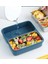 Bento 950ML Lunchbox Tek Katlı 3 Bölmeli Çelik Sefer Tası Yemek Kutusu (Koyu Yeşil) 4