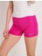 Runway Kısa Spor Tayt Fuşya 1