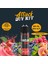 Attack 30 60 100 ml Dıy Kit Yabanmersini Çilek Nar Aroması 6 ml (Aroma Içerir ) 1