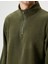 Polar Sweatshirt Yarım Fermuarlı Dik Yaka Uzun Kollu 5