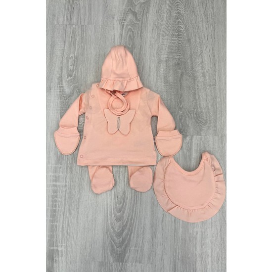 Minik İkon Kız Bebek Hastane Çıkışı Kelebek 5'lı Set Fiyatı