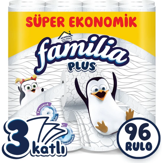 Familia Plus Tuvalet Kağıdı 96 Rulo