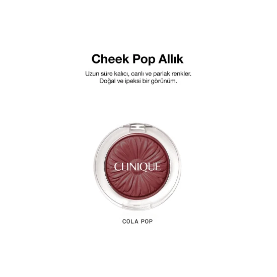 Clinique Cheek Pop Allık - Cola Pop 3.5gm/.12oz 192333101179