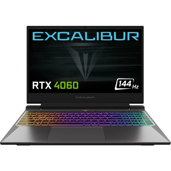 Casper Excalibur G870.1245-DQB0X-B Intel Core i5-12450H 32GB RAM 1TB SSD RTX4060 Freedos Taşınabilir Bilgisayar