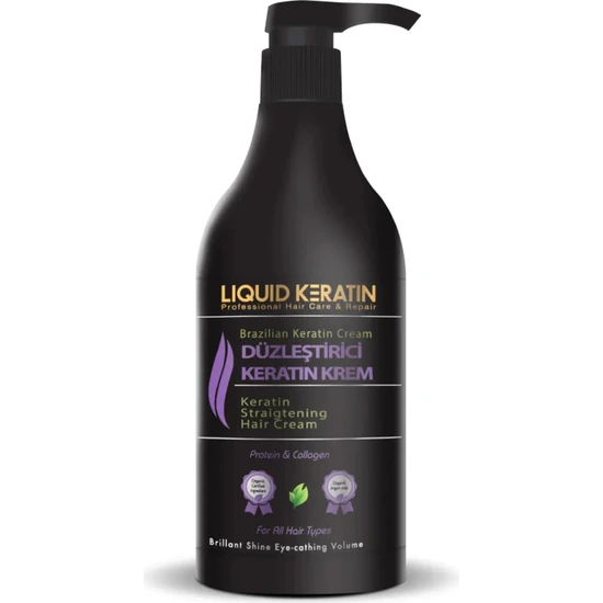Liquid Keratin Saç Düzleştirici Keratin Kremi - Brezilya Fönü 500 ml