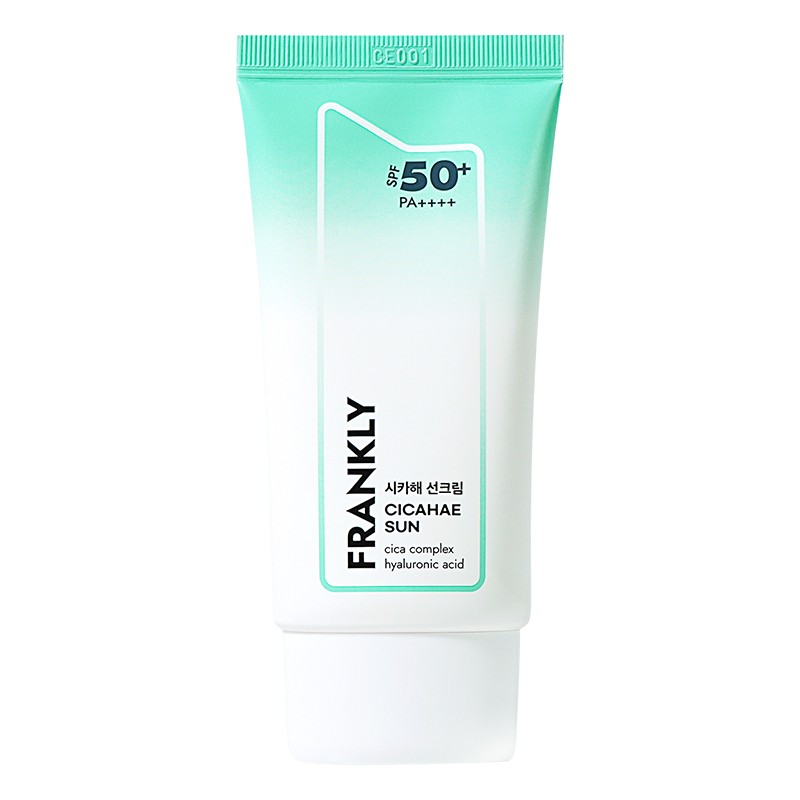 Frankly Centella Asiatica İçeren Nemlendirici Cıcahae Güneş Kremi SPF50+ Tüm Cilt Tipleri İçin