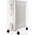 Voltomat 11 Dilim Yağlı Radyatör 2500 W Termostatlı Beyaz Renk ile Enerji Tasarruflu Isıtma