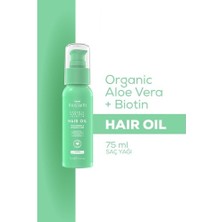 Tresan The Earth Organic Aloe Vera +Biotin Saç Yağı 75 ml