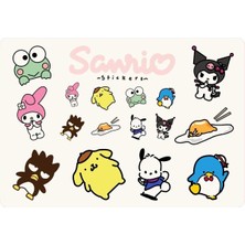 Kt Grup Sanrio Hello Kitty Sticker Etiket 2 Sayfa 36 Adet Etiket