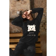 Sude Charme Kadın Kışlık Peluş Pijama Takımı K-200-472 - 1 Adet