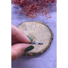 Nsa Sılver Harfli Gümüş Yüzük B Harfi 925 Ayar Ayarlı Yüzük