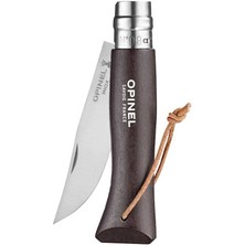 Opinel Inox Trekking 8 No Paslanmaz  Çelik Çakı (Kahvrengi)