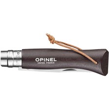 Opinel Inox Trekking 8 No Paslanmaz  Çelik Çakı (Kahvrengi)