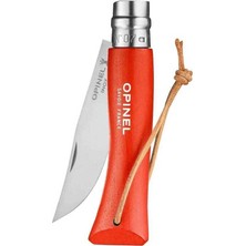 Opinel Inox Trekking 7 No Paslanmaz  Çelik Çakı (Turuncu)