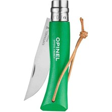 Opinel Inox Trekking 7 No Paslanmaz  Çelik Çakı (Yeşil)