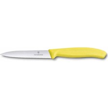 Victorinox 6.7736.L8 Swissclassic 10CM Tırtıklı Soyma Bıçağı