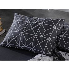 Doqu Home Ranforce Polka Nevresim Takımı Tek Kişilik - Antrasit