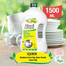 Mom's Green Bitkisel Bulaşık Temizleyici Limon 1500 ml