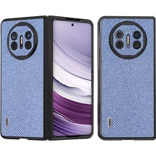 Xshine Huawei Mate X5 Case Pu Deri Kaplamalı Pc Rhinestone Doku Telefon Kapağı (Yurt Dışından)