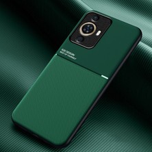 Xshine Huawei Nova 11 Pro / Nova 11 Ultra Telefon Kılıfı Pu Deri+Tpu Manyetik Araba Montaj Telefon Kapağı (Yurt Dışından)