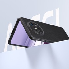 Xshine Huawei Mate X5 Kasa Inek Deri+Tpu+Pc Litchi Doku Telefon Kapağı (Yurt Dışından)