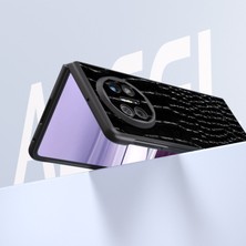 Xshine Huawei Mate X5 Case Inek Deri + Pc Timsah Doku Kapağı (Yurt Dışından)