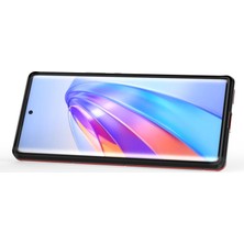 Xshine Honor X40 5g / X9A 5g / Magic5 Lite 5g Yüzük Tutucu Kickstand Back Cover Tpu+Pc Anti-Drop Telefon Kılıfı (Yurt Dışından)