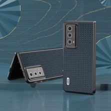 Xshine Honor Magic V2 5g Cowhide Deri Kaplamalı Pc Kılıf Anti-Drop Katlanır Telefon Kapağı (Yurt Dışından)