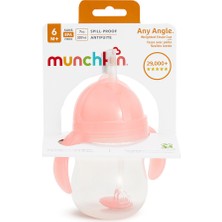Munchkin Tıklama Kilitli  Uçlu Alıştırma Bardağı, 6AY+, 207ML, Pembe, 1 Adet