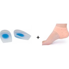 Silimo Tam Ortopedik Anatomik Silikon Ayakkabı Topukluk Tabanlık Topuk Çorabı