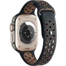 Apsuwa Apple Watch Se 44MM Kordon Nike Spor Silikon Strap KRD02F