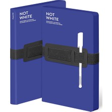 Nuuna Not White Mavi - Çizgisiz Defter