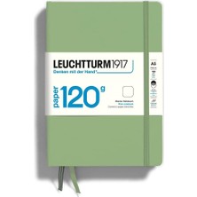 Leuchtturm 1917 Leuchttrum 1917 Superior Paper Edition 120 Gm² Sert Kapak A5 Noktalı Sage 363537