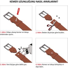 By Nappa KEMER212 Gerçek Deri Spor Kemer