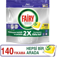 Fairy Professional Bulaşık Makinesi Kapsülü 140lı