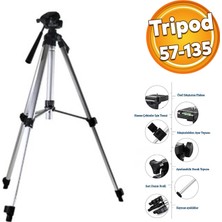 Badem10 Fotoğraf Makinesi Telefon Ölçüm Cihazı Tutucu Leica Rmt 2111 Alüminyum Tripod Opsiyonel Aksesuar