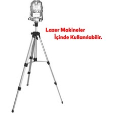 Badem10 Fotoğraf Makinesi Telefon Ölçüm Cihazı Tutucu Leica Rmt 2111 Alüminyum Tripod Opsiyonel Aksesuar