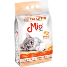 Mio Kedi Kumu Portakal Kokulu Kalın 10 Lt