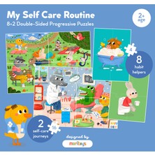 Moritoys My Self Care Routine : Çift Taraflı 8 + 2 Puzzle