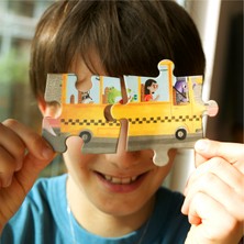 Moritoys Exploring My City 2-In-1 Puzzle ve Tahmin Oyunu