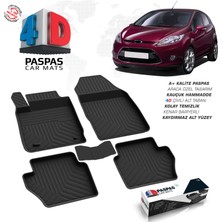 S-Dizayn Ford Fiesta 4D Havuzlu Paspas 2009-2015 A+ Kalite