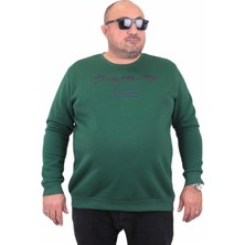 Starbattal Erkek Büyük Beden Sıfır Yaka Sweat Only Free 23202 Neftı