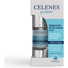 Celenes By Sweden Thermal 3'ü 1 Arada Nemlendirici Canlandırıcı Detox Etkili Serum - Hyalüronic Asit 30 ml