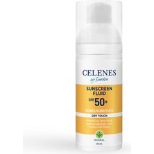 Celenes By Sweden Herbal Dry Touch Yüksek Korumalı Fluid 50 Spf Güneş Koruyucu Yüz ve Dekolte Bölgesi