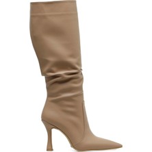 Nine West Savıo 3pr Nude Kadın Topuklu Çizme