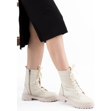 Stilbagshoes Susan Deri Kadın Postal Bej